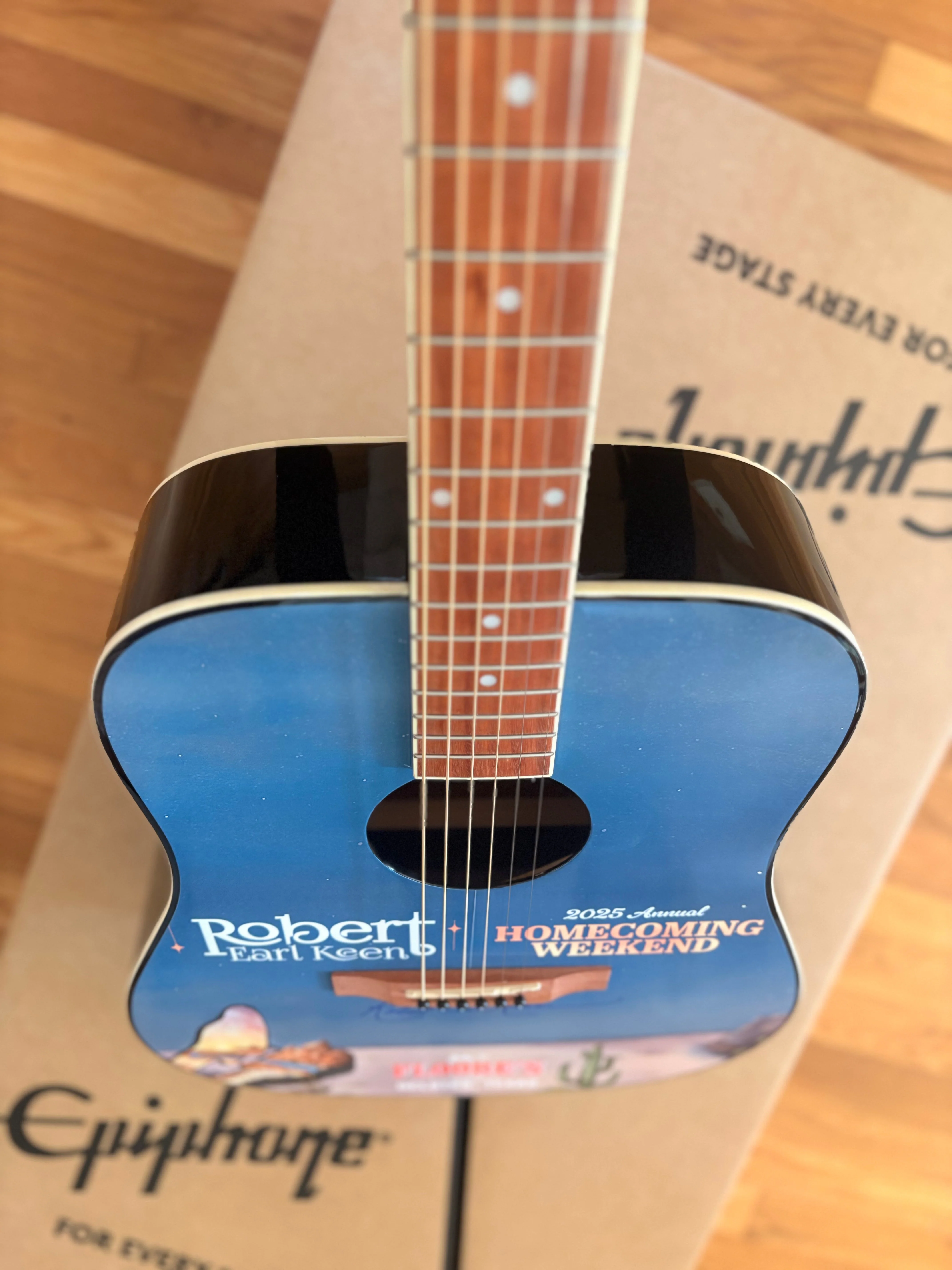 2025 Floore's Homecoming Signed Guitar - Image 4