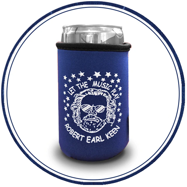 REK - Let the Music Play Koozie - 8oz.