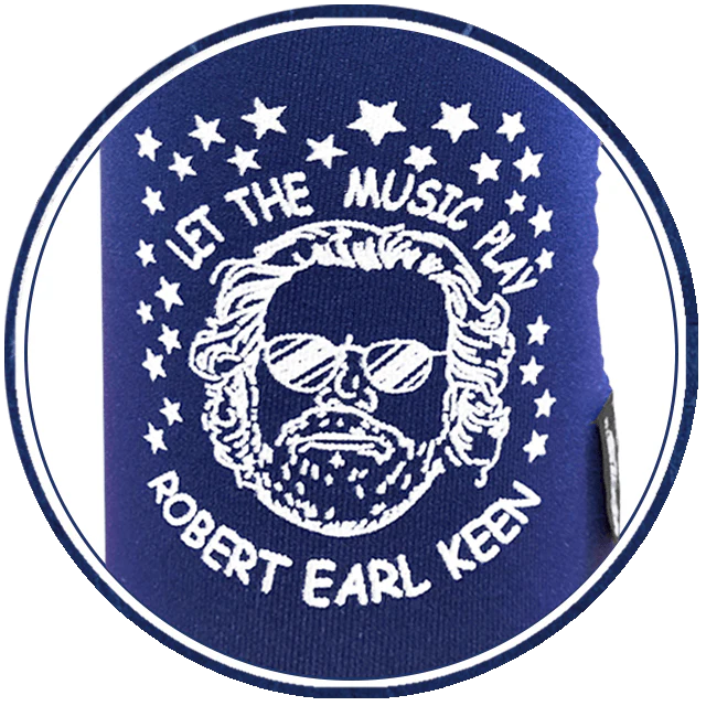 REK - Let the Music Play Koozie - 8oz. - Image 2